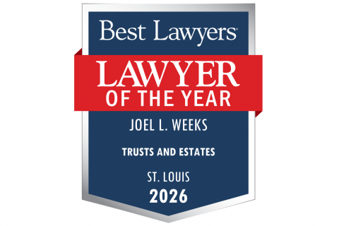 Joel L. Weeks Named ‘Lawyer of the Year’ for Trusts and Estates Law